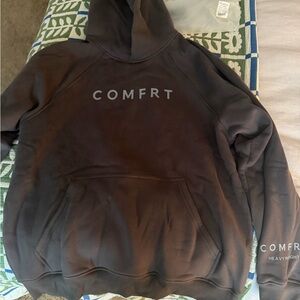 Men's Black Hoodie Sweater